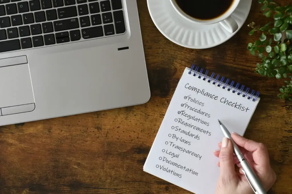 City compliance checklist